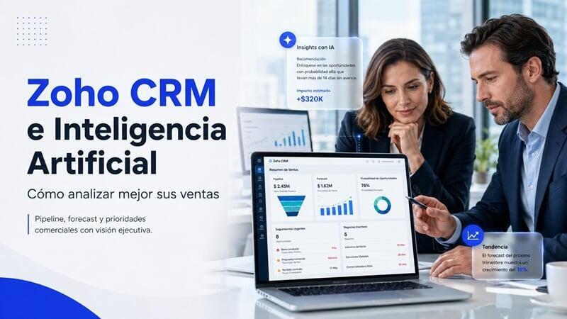 Zoho CRM e Inteligencia Artificial para ventas
